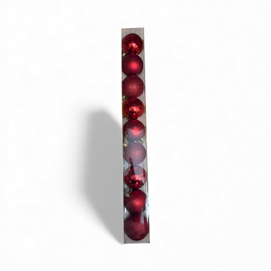 Set 9 Globuri de Crăciun