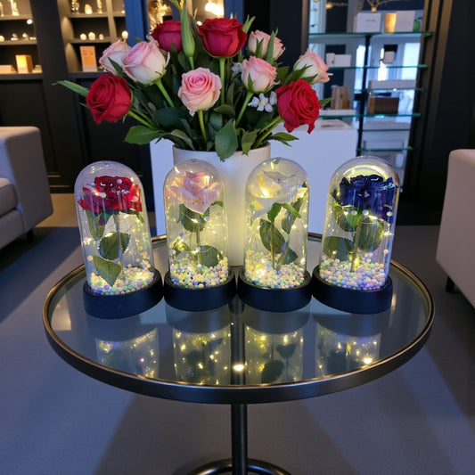 Cupola trandafir sapun luminoasa