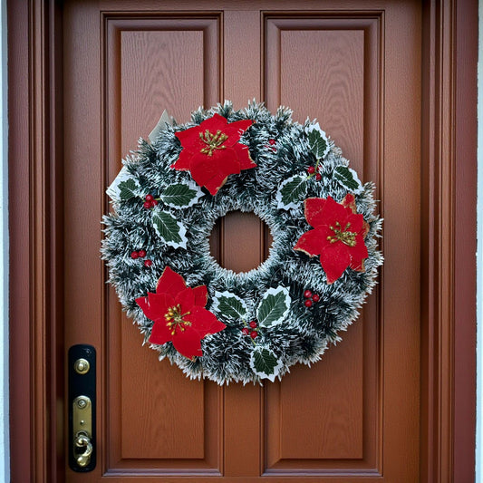 Coroniță de Crăciun pentru Ușă